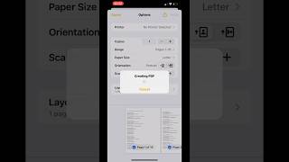 Convert Notes into PDF on iPhone createpdf document iphonetips [upl. by Ioab236]