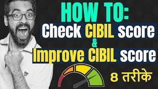 Financial Advice to IMPROVE and CHECK CIBIL Score  Part 2 [upl. by Nyleahcim]