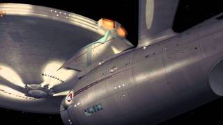 Star Trek  Enterprise Beauty Pass CG Animation [upl. by Aiekat512]