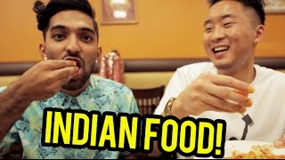 INDIAN FOOD ALL THE DISHES  Fung Bros Food [upl. by Nilknarf398]