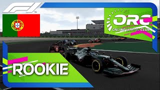 F1 2021  F1 Esport  Portugal  Rookies  Rennen 2  ORC [upl. by Avitzur]