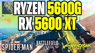 RX 5600 XT  Ryzen 5 5600G Benchmarks  Tested in 5 Games [upl. by Ater]