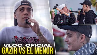 GAZIR VS EL MENOR 🔥 vlog oficial [upl. by Lamarre]