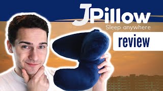 JPillow Travel Pillow Review  Sleep Advisor Does A Roadtest [upl. by Nimocks]