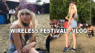 WIRELESS FESTIVAL VLOG  Talia Mar [upl. by Lehcor]