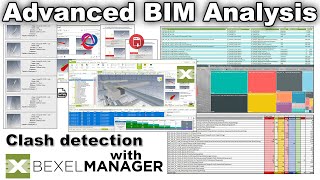 Advanced BIM analysis  Advanced Clash Detection with BEXEL Manager [upl. by Conlon]