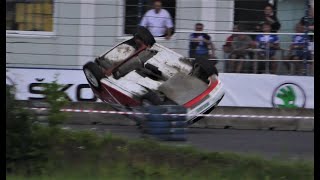 Rally Bohemia 2021  CRASH amp ACTION [upl. by Analihp]