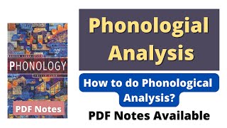 Phonological Analysis  Levels of Linguistics  Phonology  Phoneme  Allophone Features  Examples [upl. by Zink]