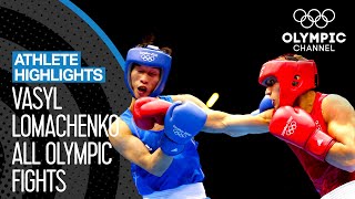 All Vasyl Lomachenko 🇺🇦 Olympic Boxing Bouts  Athlete Highlights [upl. by Desdamonna233]