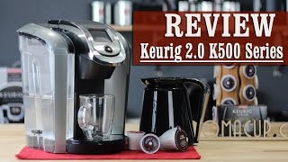 Keurig 20 Review  K500 Series Coffee Maker with Carafe [upl. by Hardan262]