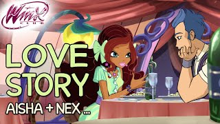 Winx Club  Aisha and Nexs love story from Season 6 to Season 8 [upl. by Pangaro]