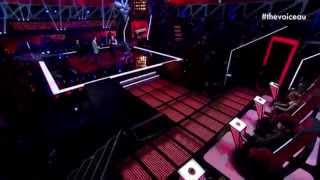 Harrison Craig singing Moon River on TheVoiceAu [upl. by Hajan]