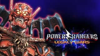 Power Rangers Legacy Wars  Master Xandred Gameplay aka Ravens DAD Unlocked [upl. by Dijam]