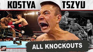 Kostya Tszyu  TOP 5 Best KNOCKOUT  HD [upl. by Nealy]