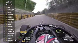 Dan Ticktums Onboard Lap  2023 Macau GP  FIA F3 World Cup [upl. by Itra]