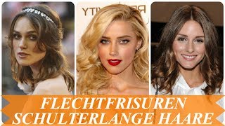 Schöne festliche frisuren für mittellanges haar [upl. by Aneehsat866]