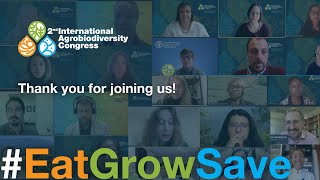 Agrobiodiversity Congress Thank you amp Highlight Reel [upl. by Lissner875]