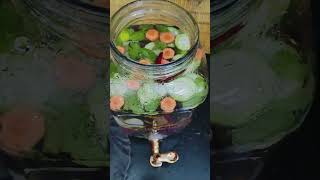 Detox Water Recipe For weight lossGlowing skin sorts [upl. by Sira569]