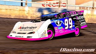 iRacing Dirt Huset’s Speedway [upl. by Devi]