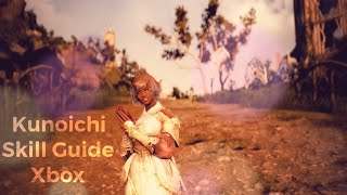 Kunoichi PreAwaken Skill Guide  Black Desert Online  XBOX [upl. by Tunnell]