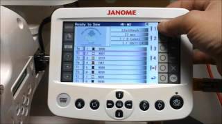 Change Needle Colors on the Janome MB4S [upl. by Kariotta190]