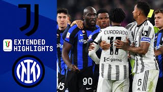 Juventus vs Inter Extended Highlights  Coppa Italia  Semifinal Leg 1 CBS Sports Golazo [upl. by Fuchs]