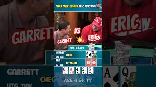 Eric Persson is Table Talk Genius 🤯 poker pokerhighlights [upl. by Scales]