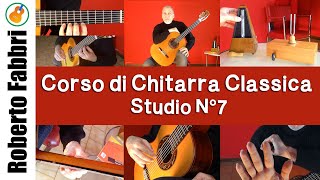 Studio n°7  Corso di chitarra classica di Roberto Fabbri [upl. by Audri826]