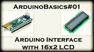 LCD 16x2 interfaced with Arduino Uno  2 methodsCode included [upl. by Ynaoj]