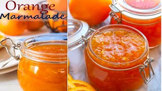 Orange Marmalade Jam Orange Marmalade Recipe Quick and Easy Recipe By Fatima Salik [upl. by Dnilazor694]