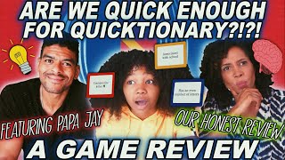 ARE WE QUICK ENOUGH FOR QUICKTIONARY [upl. by Mile]