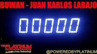 Buwan  Juan Karlos Labajo Karaoke [upl. by Ahtenak]