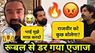 Rubal Dhankar Reply To Ajaz Khan 😱🔥  Ajaz Khan Vs Rajveer Sisodia  Rajveer Fitness Series [upl. by Nahtanaoj533]