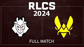 Semifinal G2 vs Vitality  RLCS 2024 Major 1  30 March 2024 [upl. by Nottirb]