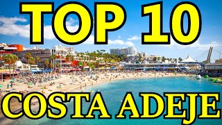 TOP10 🔝 PLACES TO VISIT IN COSTA ADEJE ​ TENERIFE [upl. by Ayotan658]