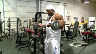 Phil Heath Arm Workout amp Tips [upl. by Fording]