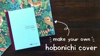 DIY Hobonichi Cover [upl. by Bucher]