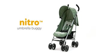 Joie nitro™  Lightweight Pushchair For Newborns amp Toddlers  Great For Travel [upl. by Eihpos49]