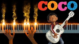 Remember Me Coco  Piano Sheet Music [upl. by Akerboom361]