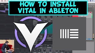 How to Install Vital Synth in Ableton Tutorial [upl. by Ro]