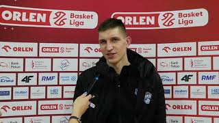 Wypowiedzi po meczu MKS Dąbrowa Górnicza  Anwil Włocławek  Luke Petrasek amp Dawid Słupiński [upl. by Heinrick359]