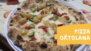 Pizza Ortolana con Farina Caputo Nuvola [upl. by Aleahc]