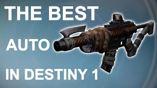 The BEST Auto Rifle in Destiny 1  The Unbent Tree Iron Banner Auto Rifle Gameplay PvP Crucible [upl. by Godwin]