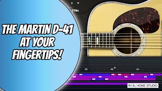 Ample Guitar M by Ample Sound Review Martin D41 Acoustic Guitar Virtual Instrument [upl. by Freida]