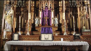 Traditional Latin Mass Altar Explained in Detail [upl. by Marlo]