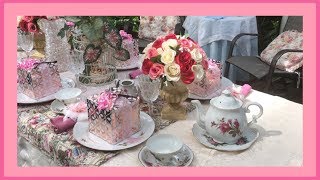 Tea Table Tutorial [upl. by Ammej]