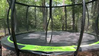 Jumpflex Trampoline Review  What Does the Jumpflex Look Like [upl. by Brogle382]