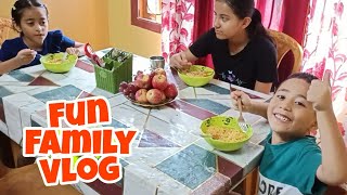 Unboxing Rummikub Game and Playing with kids  Fun Family Vlog [upl. by Ltihcox314]