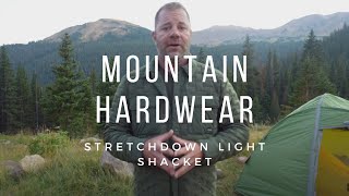 Mountain Hardwear Strechdown Light Shacket  Sean Sewell of Engearment [upl. by Etteloc284]