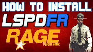 HOW TO INSTALL LSPDFR amp RAGE PLUGIN HOOK GTA 5 REAL LIFE POLICE MOD [upl. by Romanas271]